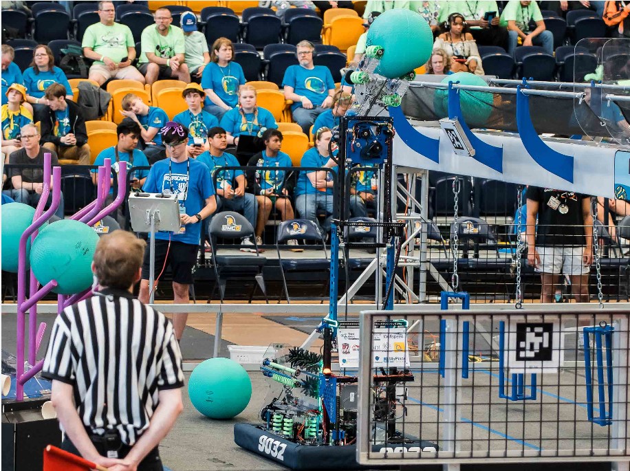 Robowhales team 9032 FRC team, Cary NC, Whirlpool Crescendo
